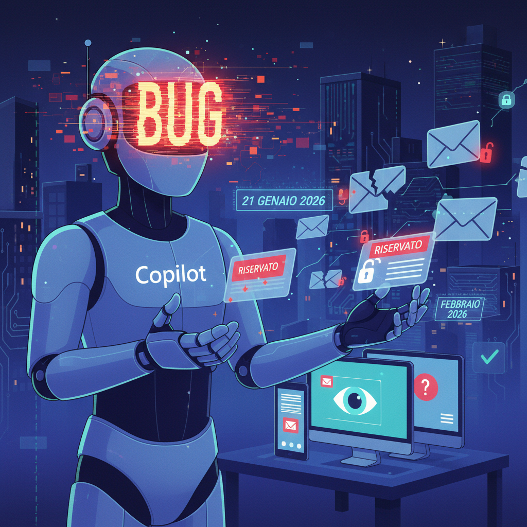 Bug di Copilot (CW1226324) ha esposto email riservate, aggirato le politiche DLP 2 Bug di Copilot (CW1226324) ha esposto email riservate, aggirato le politiche DLP