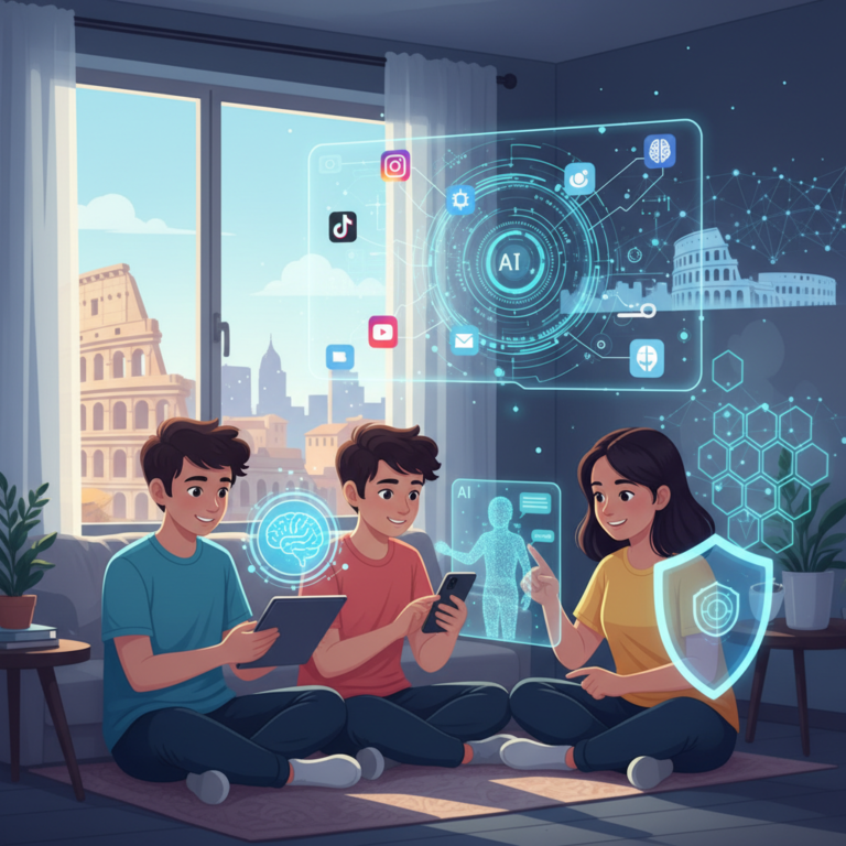 I tuoi adolescenti non usano solo TikTok e Instagram: l’IA è entrata nella loro quotidianità