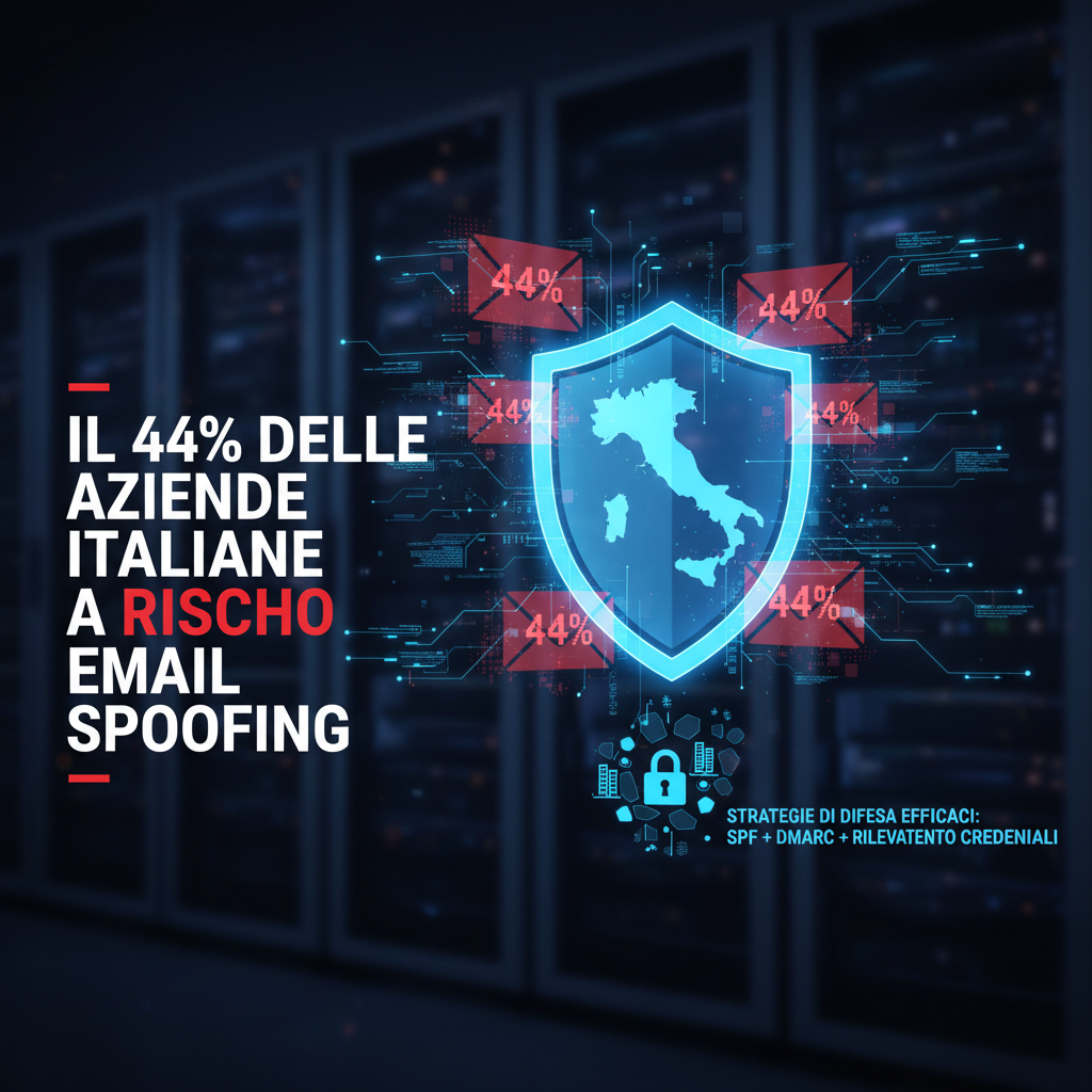 Il 44% delle aziende italiane a rischio email spoofing: strategie di difesa efficaci 2 Il 44% delle aziende italiane a rischio email spoofing: strategie di difesa efficaci