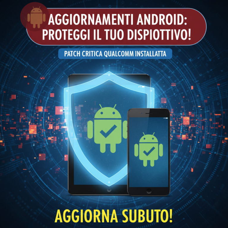 Aggiornamenti Android correggono vulnerabilità zero-day Qualcomm sfruttata negli attacchi 3 Aggiornamenti Android correggono vulnerabilità zero-day Qualcomm sfruttata negli attacchi