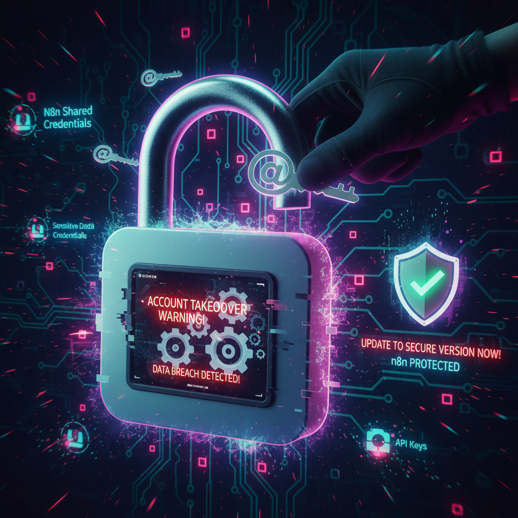 N8n: credenziali condivise e rischio di takeover dell’account 2 N8n: credenziali condivise e rischio di takeover dell’account