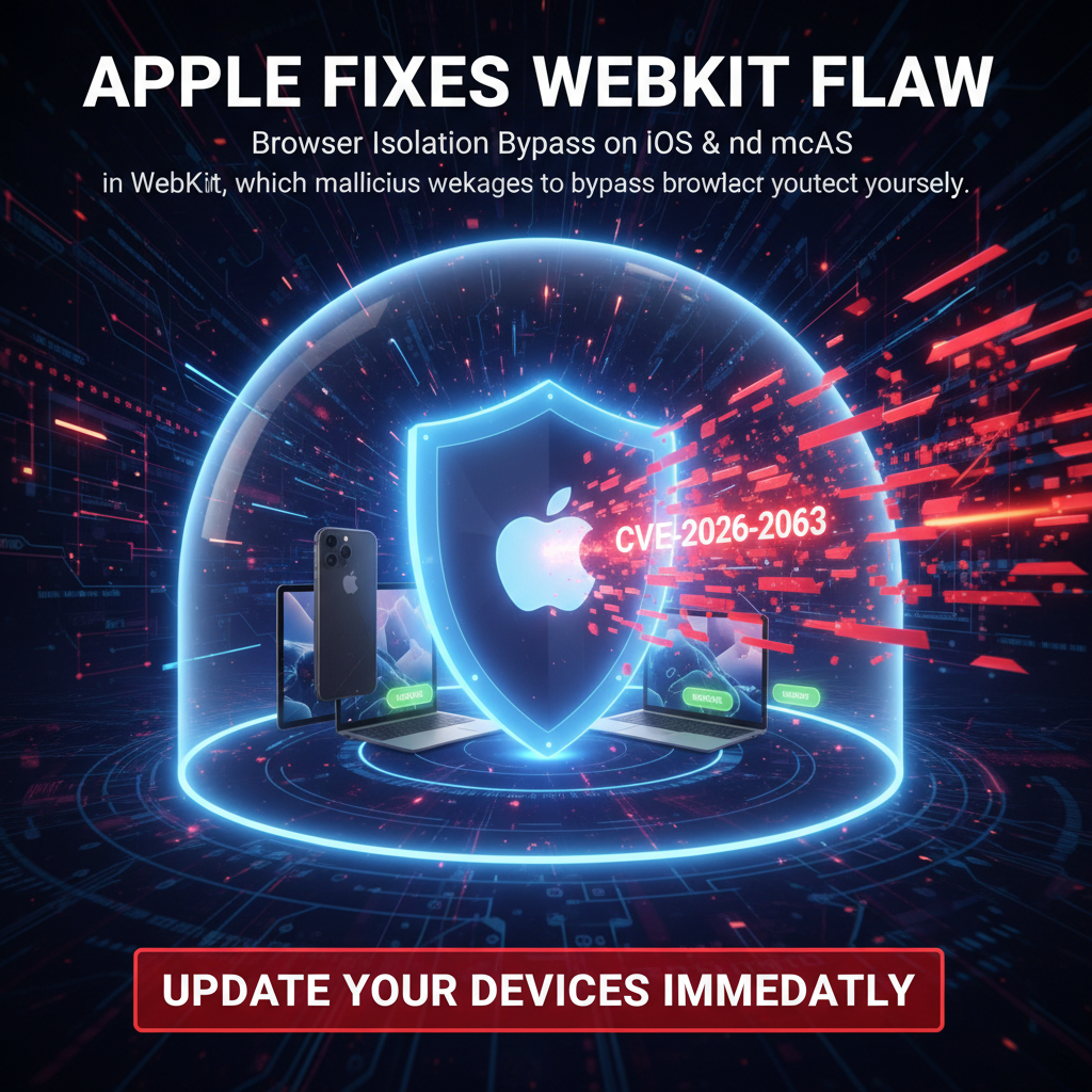 Apple corregge falla WebKit che aggira isolamento browser su iOS e macOS