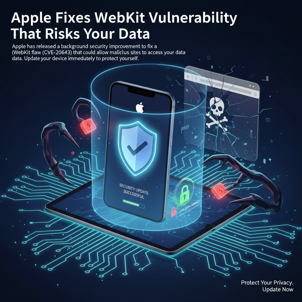 Apple corregge vulnerabilità WebKit che rischia i tuoi dati
