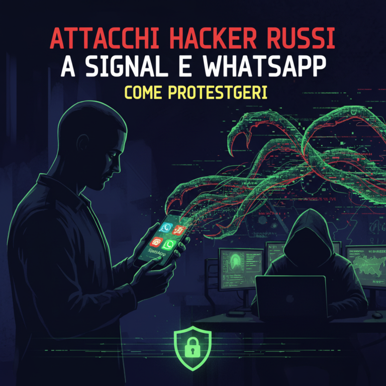 Attacchi hacker russi a Signal e WhatsApp: come proteggersi