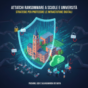 Home 7 Attacchi ransomware a scuole e università: strategie per proteggere le infrastrutture digitali