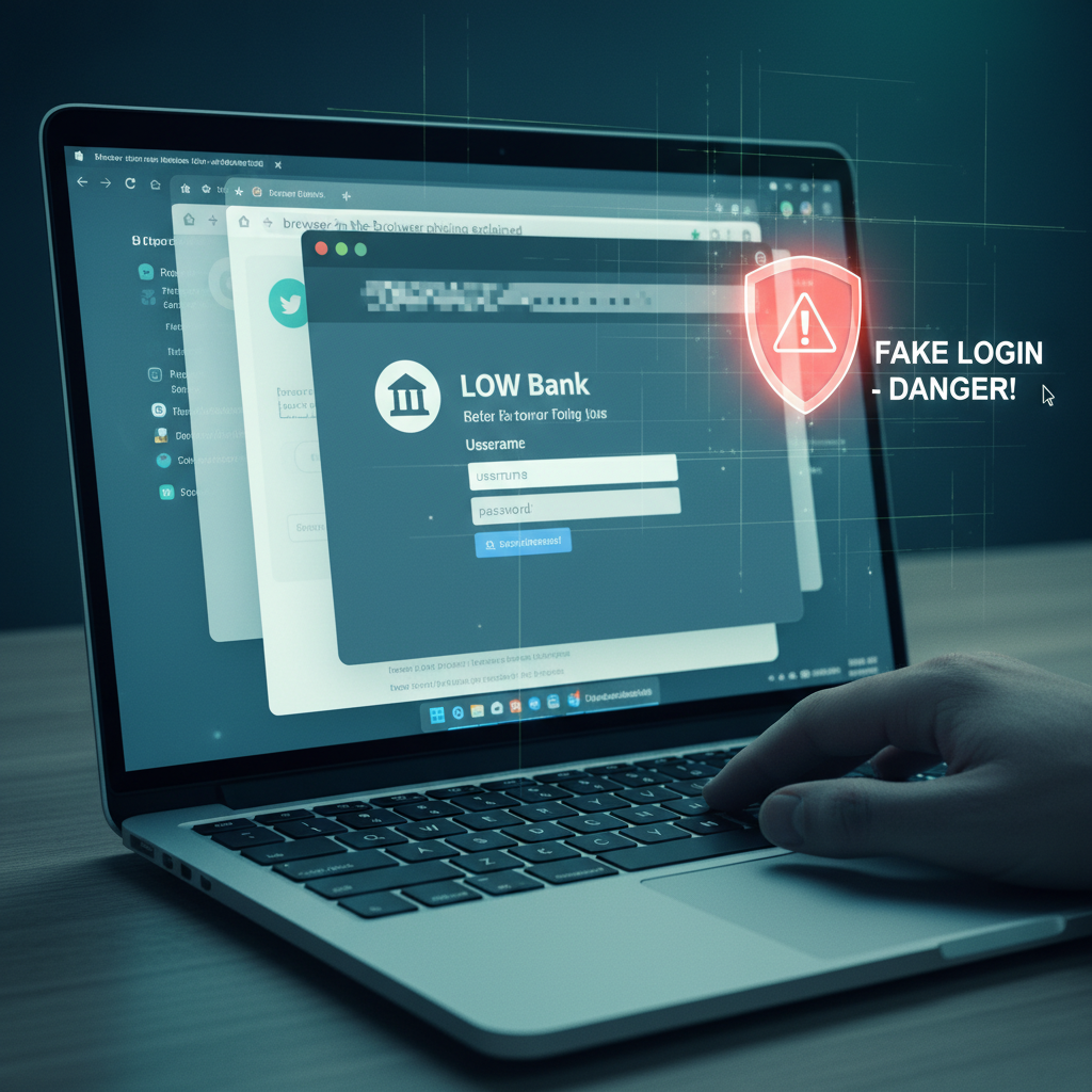 Attacco browser-in-the-browser: cos’è e come riconoscere finestre di login false