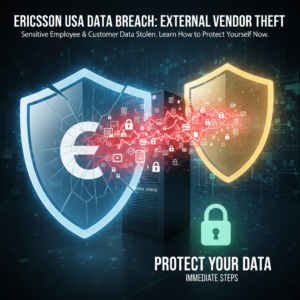 Ericsson USA vittima di violazione dati: furto da fornitore esterno