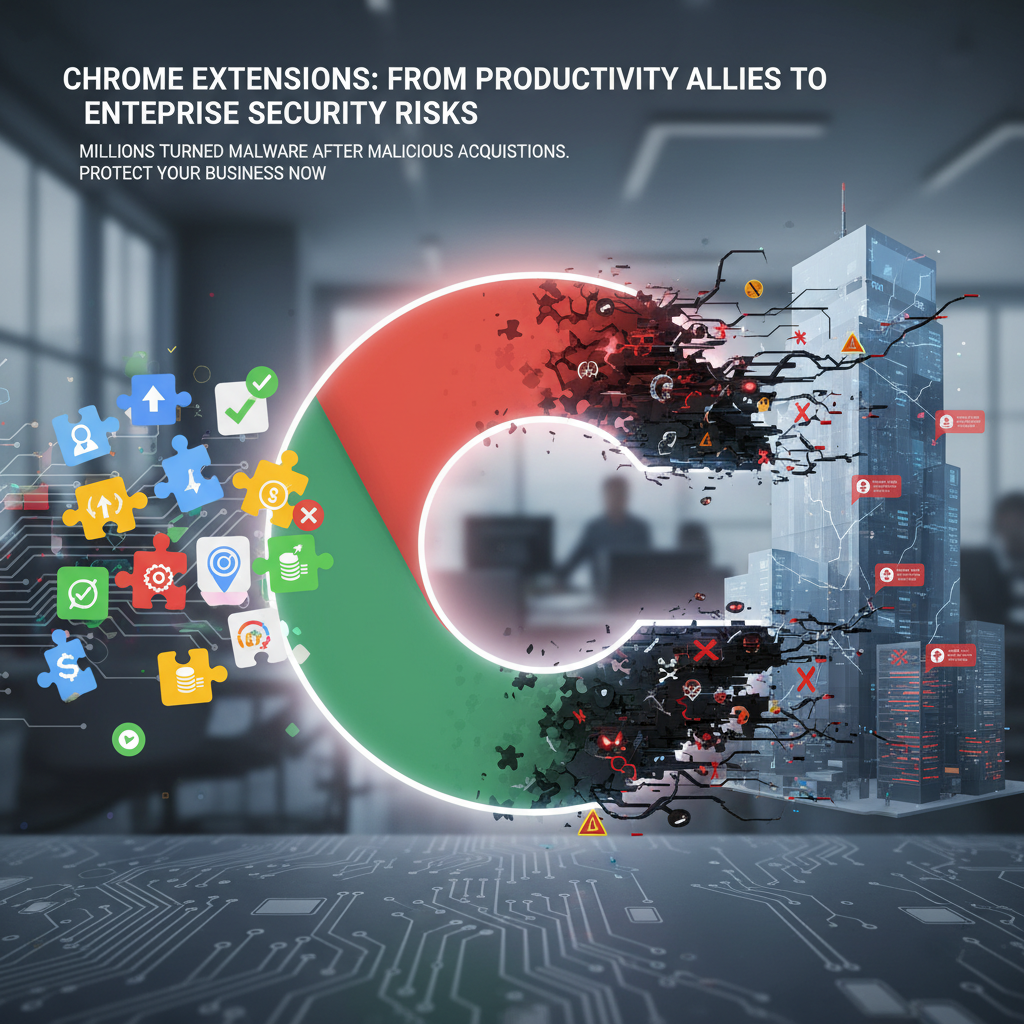 Estensioni Chrome: da alleati alla produttività a pericoli per la sicurezza aziendale