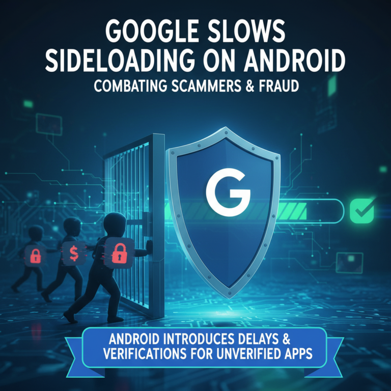 Google rallenta il sideloading su Android per combattere gli scammer 3 Google rallenta il sideloading su Android per combattere gli scammer