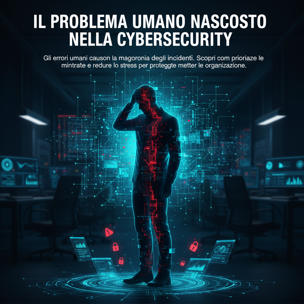 Il problema umano nascosto nella cybersecurity
