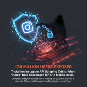 La crisi del scraping API Instagram: quando i dati 'pubblici' diventano una violazione per 17,5 milioni di utenti