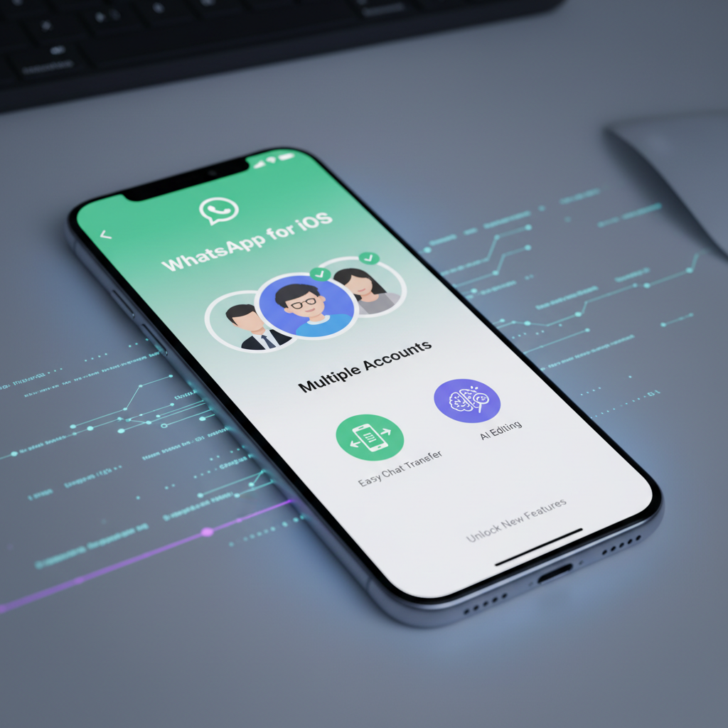 Le nuove funzioni di WhatsApp per iOS: account multipli e altro ancora