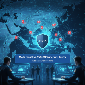 Meta disattiva 150.000 account legati a centri truffa in Asia sudorientale