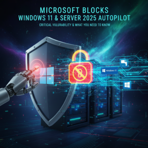 Newsletter 6 Microsoft blocca l'installazione automatica di Windows 11 e Server 2025: cosa devi sapere sulla vulnerabilità critica