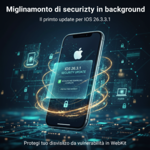 Miglioramenti di sicurezza in background: il primo update per iOS 26.3.1