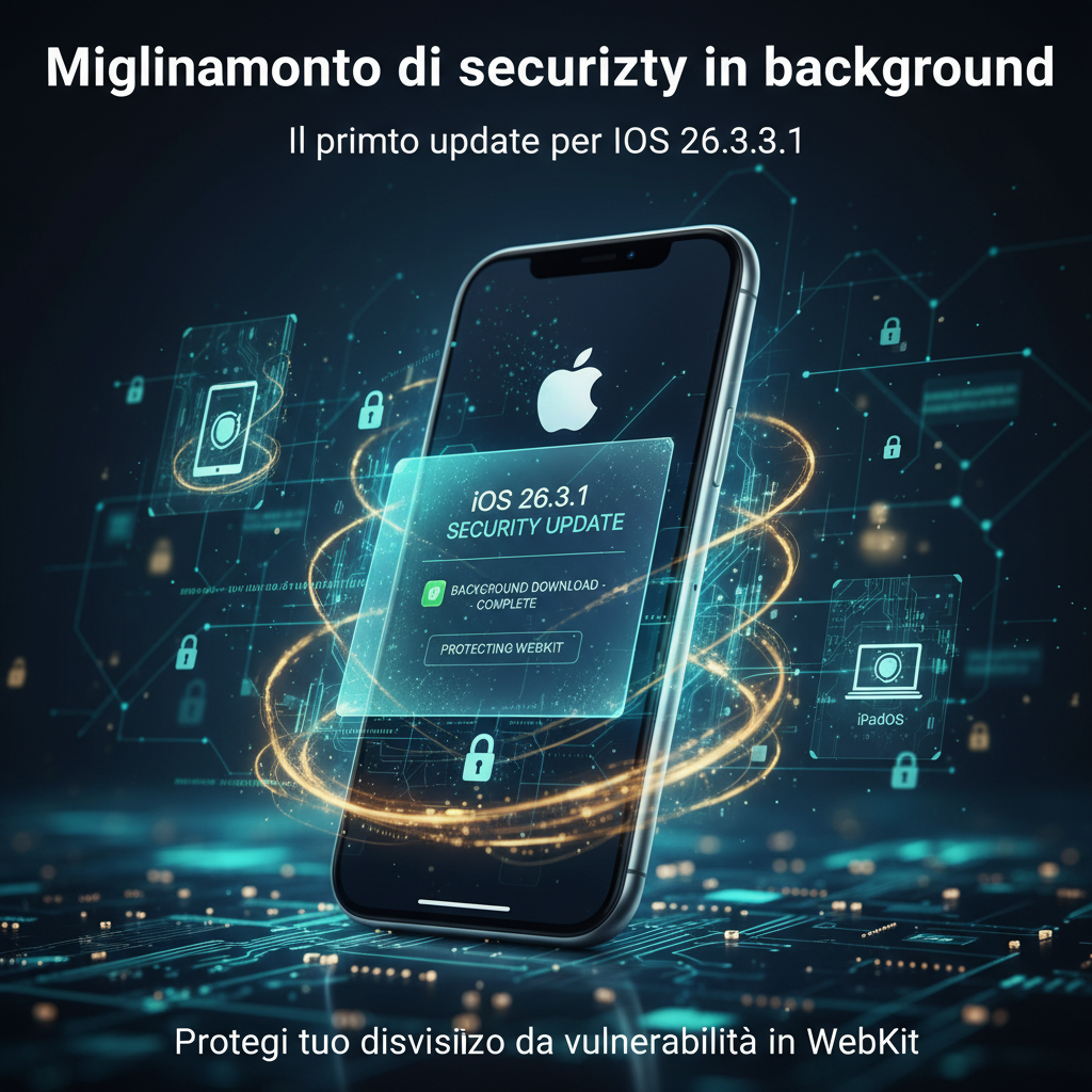 Miglioramenti di sicurezza in background: il primo update per iOS 26.3.1