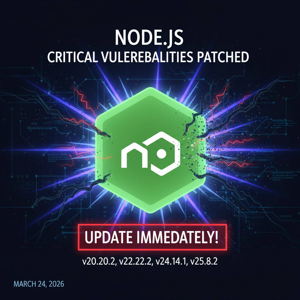 Node.js corregge vulnerabilità critiche per DoS e crash del processo