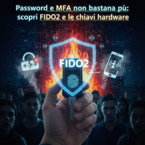 Password e MFA non bastano più: scopri FIDO2 e le chiavi hardware