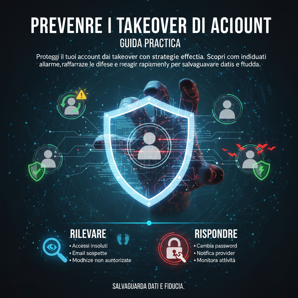 Prevenire i takeover di account: guida pratica per rilevare e rispondere 2 Prevenire i takeover di account: guida pratica per rilevare e rispondere