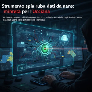Strumento spia ruba dati da anni: minaccia per l’Ucraina