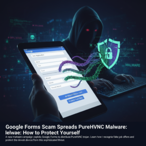 Home 9 Truffa Google Forms diffonde il malware PureHVNC: come proteggersi
