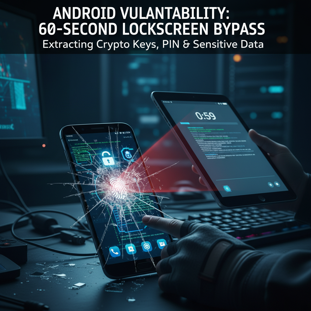 Una vulnerabilità Android rompe lo schermo di blocco in meno di 60 secondi