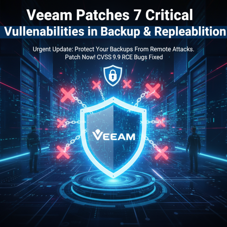 Veeam corregge 7 vulnerabilità critiche in Backup & Replication