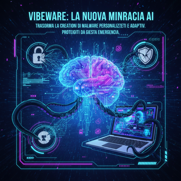 Vibeware: la nuova minaccia AI che trasforma la creazione di malware