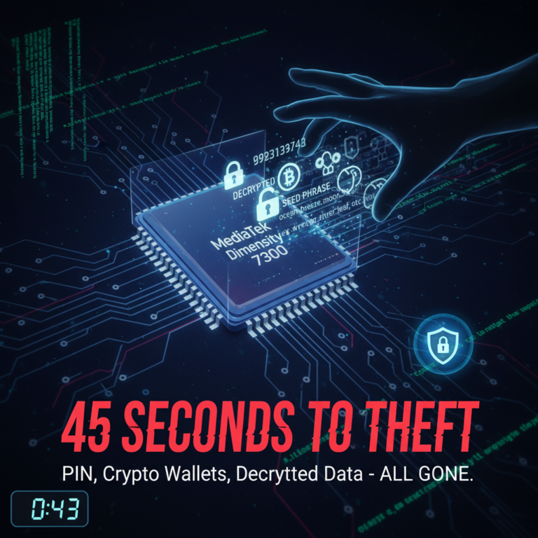Vulnerabilità critica MediaTek: i vostri dati rubati in 45 secondi