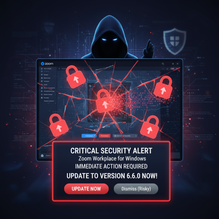 Vulnerabilità critiche in Zoom Workplace per Windows: aggiorna subito