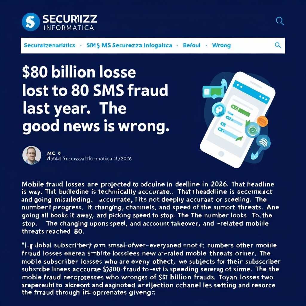 $80 Billion Lost to SMS Fraud Last Year. The Good News Is Wrong.