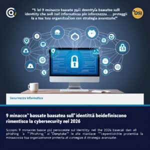 9 minacce basate sull'identità che ridefiniscono la cybersecurity nel 2026