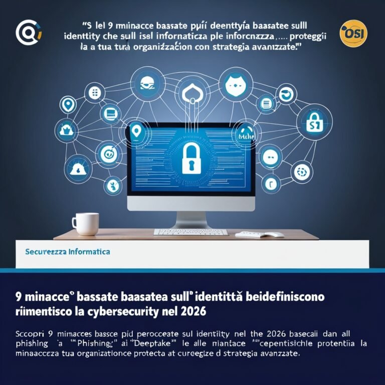 9 minacce basate sull'identità che ridefiniscono la cybersecurity nel 2026