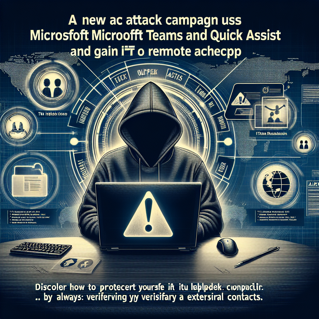 Attaccanti sfruttano Teams e Quick Assist per fingere assistenza IT