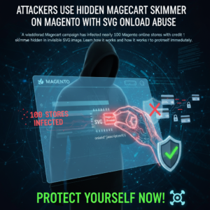 Attaccanti usano skimmer Magecart nascosto su Magento con abuso SVG onload