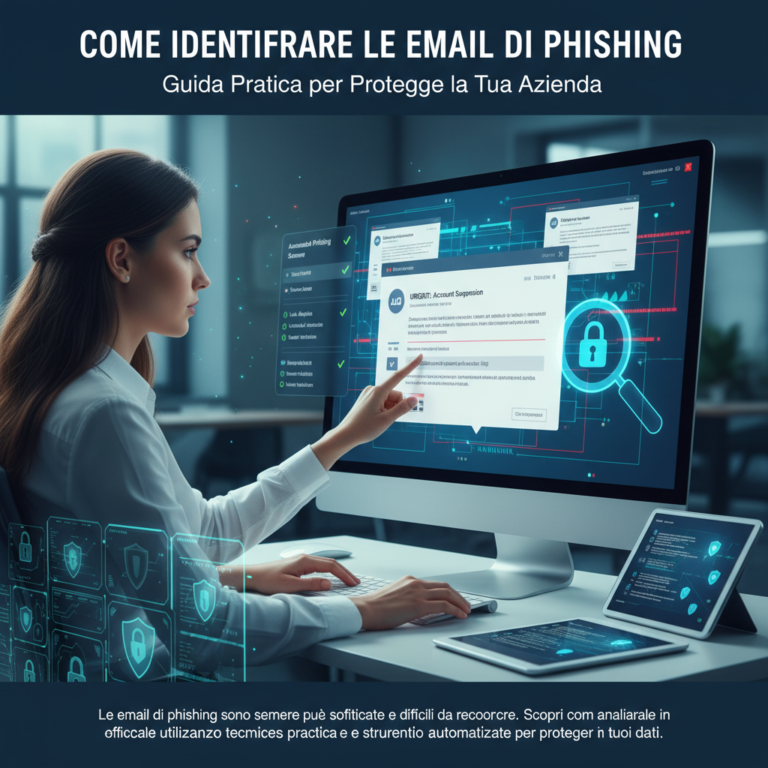 Come identificare le email di phishing: guida pratica per proteggere la tua azienda 3 Come identificare le email di phishing: guida pratica per proteggere la tua azienda
