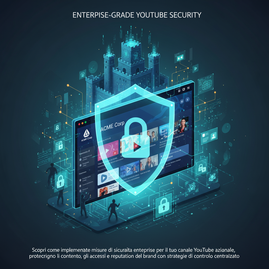 Come proteggere il canale YouTube aziendale con la sicurezza di livello enterprise