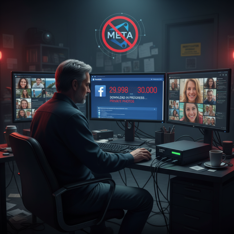Ex dipendente Meta scarica 30.000 foto private da Facebook: indagine in corso