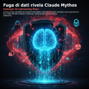 Fuga di dati rivela Claude Mythos: il modello AI di Anthropic con rischi cybersecurity senza precedenti