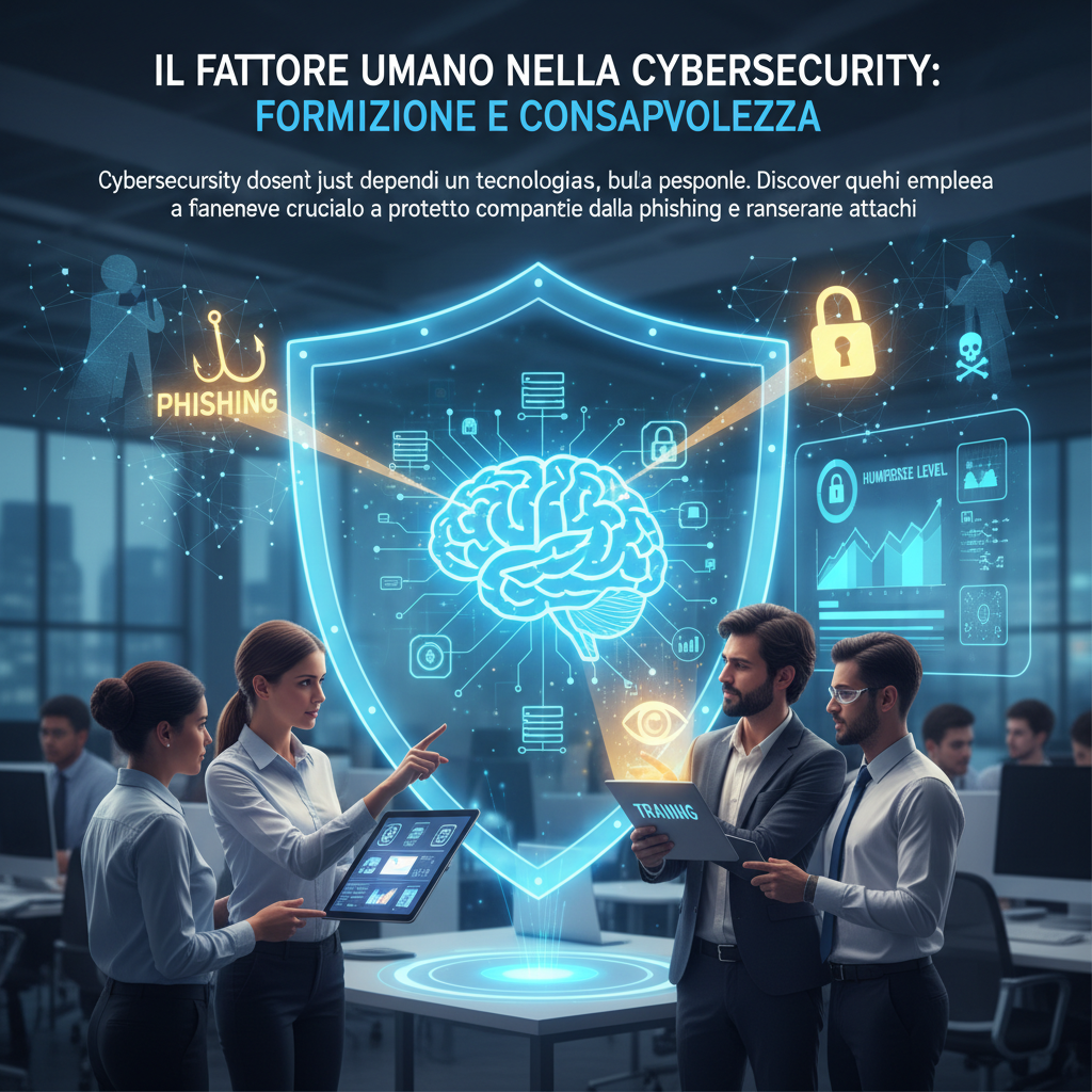 Il fattore umano nella cybersecurity: formazione e consapevolezza come difesa