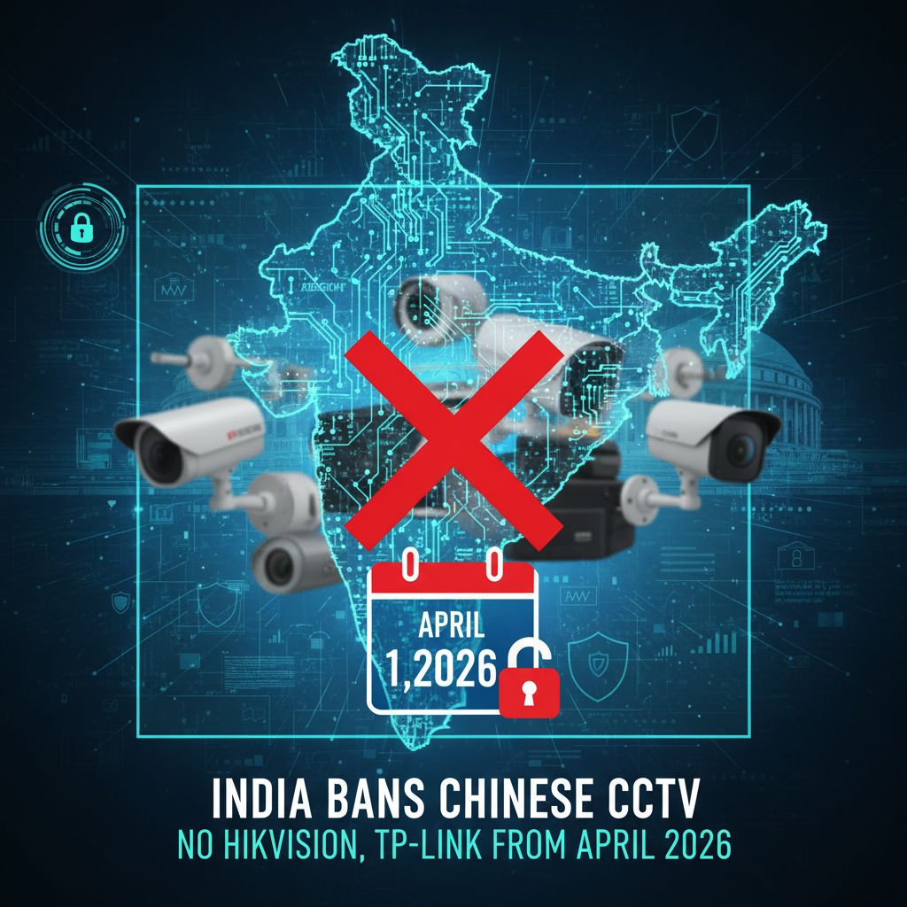 India Set to Ban Sale of Hikvision, TP-Link, CCTV Products From April