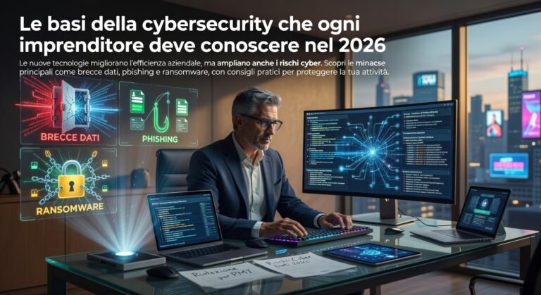 Le basi della cybersecurity che ogni imprenditore deve conoscere nel 2026 4 Le basi della cybersecurity che ogni imprenditore deve conoscere nel 2026
