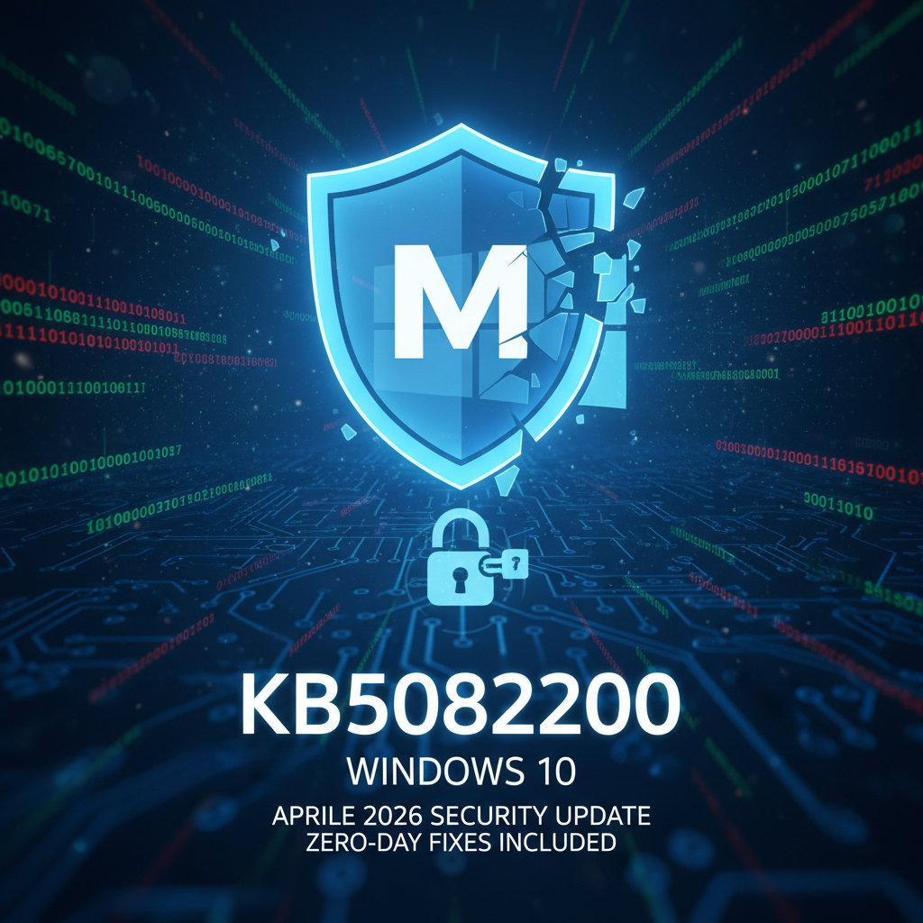Microsoft rilascia l’aggiornamento di sicurezza esteso KB5082200 per Windows 10