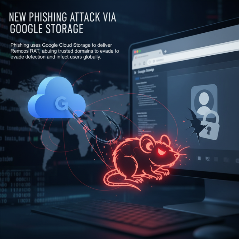 Nuovo attacco phishing con Google Storage che diffonde Remcos RAT 4 New Phishing Attack Via Google Storage Deploys Remcos RAT