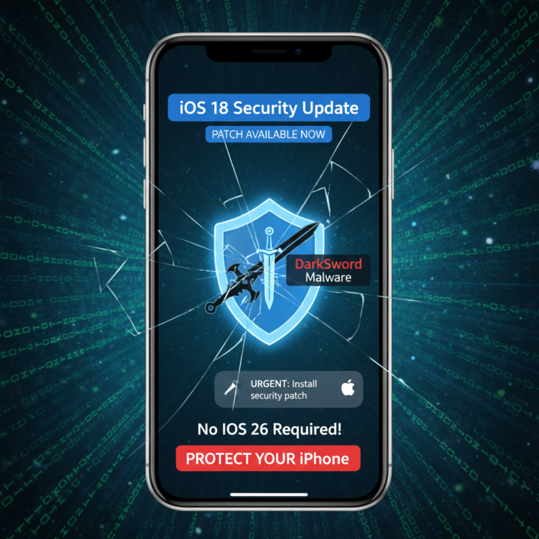 Non devi aggiornare a iOS 26 per proteggere l’iPhone dal malware DarkSword