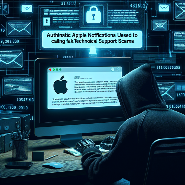 Notifiche Apple autentiche usate per truffe di assistenza tecnica