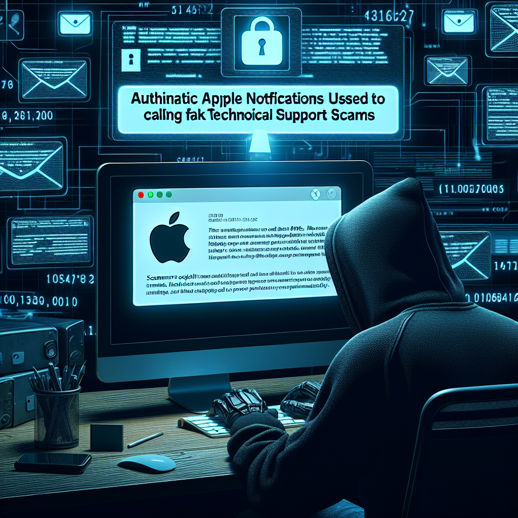 Notifiche Apple autentiche usate per truffe di assistenza tecnica