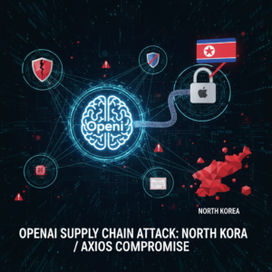 OpenAI colpita da attacco supply chain Axios legato alla Corea del Nord
