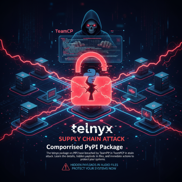 Pacchetto PyPI telnyx compromesso: attacco supply chain di TeamPCP
