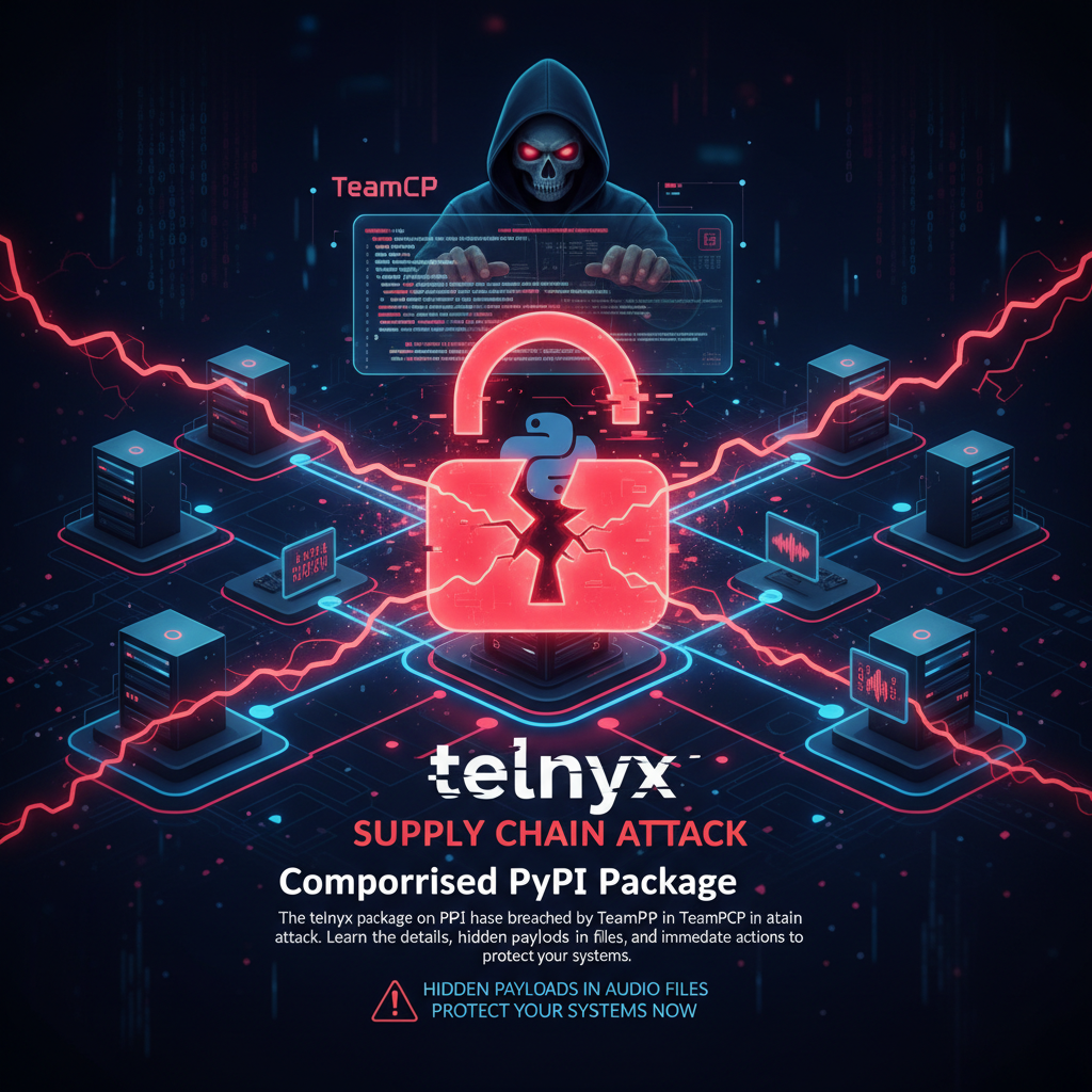 Pacchetto PyPI telnyx compromesso: attacco supply chain di TeamPCP